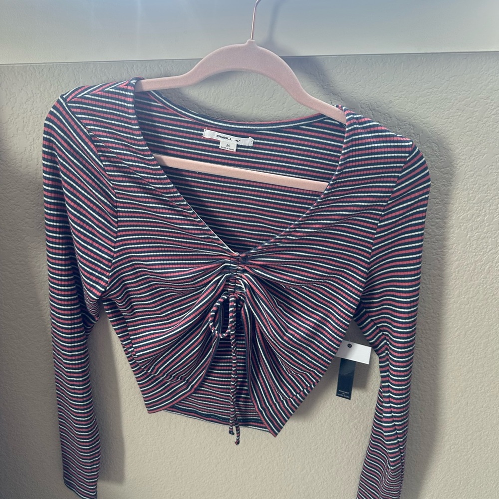 Striped Long Sleeve Top
